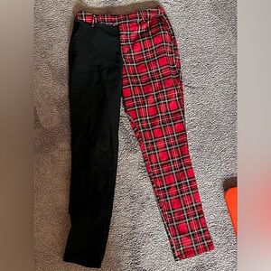 Hot topic split deign pants